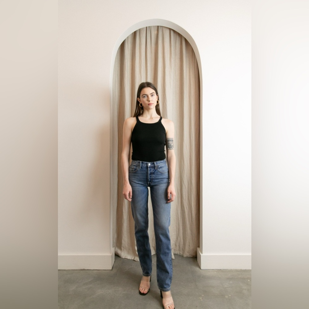 BOYISH | Tommy High Rise Straight Jean